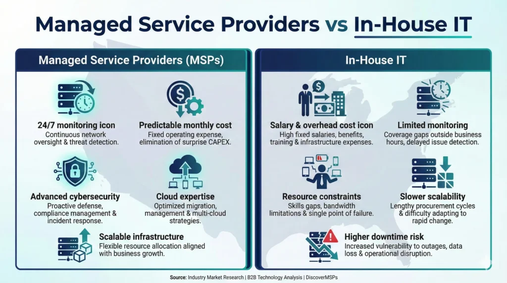 Best Managed Service Providers in USA