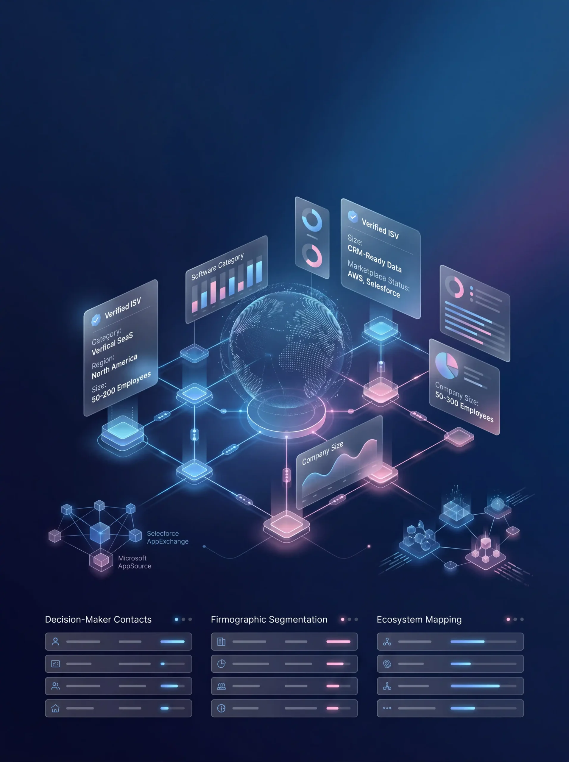 Verified independent software vendor and ISV database dashboard